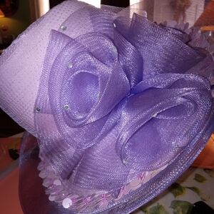 Elegant Purple Women's Hat